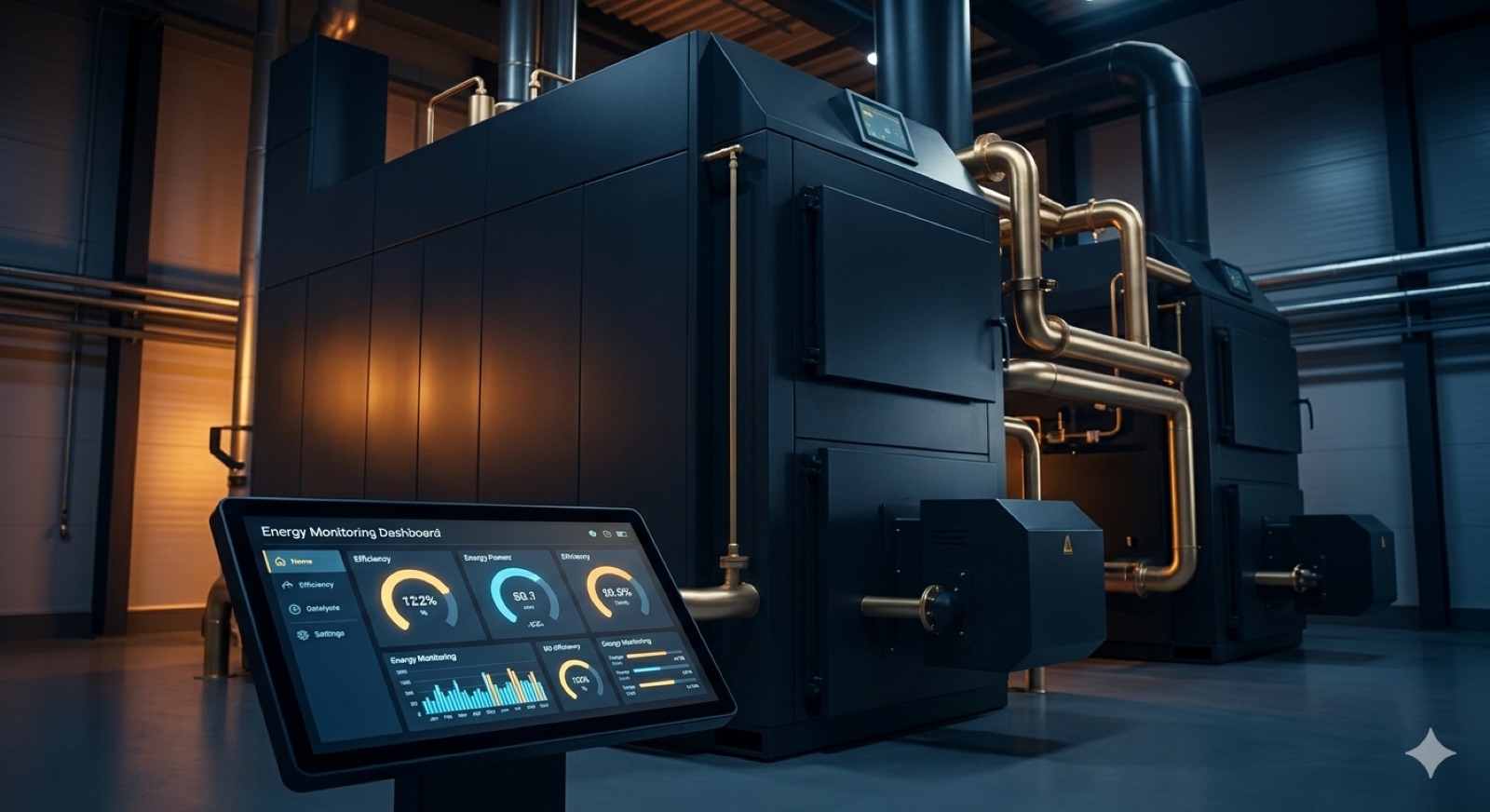 Industrial energy monitoring and automation